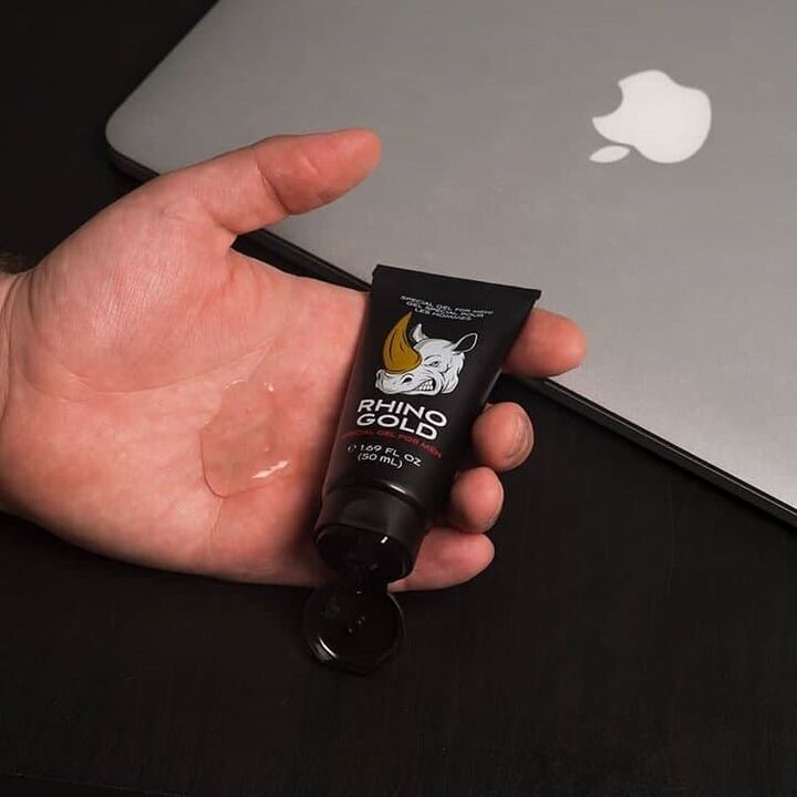 Image of Rhino Gold gel used in practice